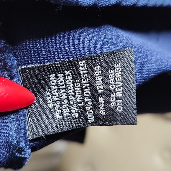 torrid Sapphire Blue Sleeveless Sweetheart Neck Fit & Flair Swing Dress Sz18 - Picture 6 of 11